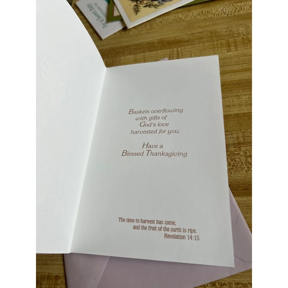 Gallant Greetings Thanksgiving Card